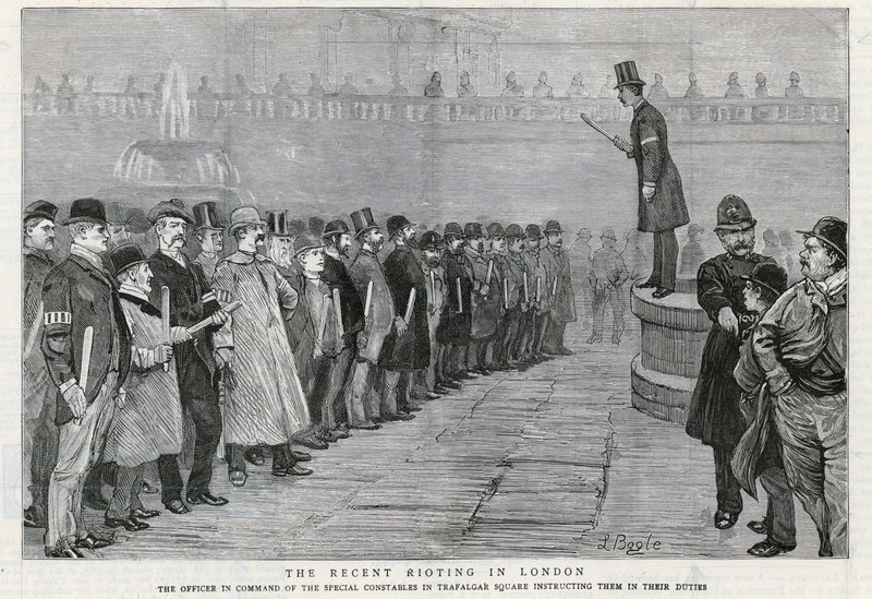 Det seneste optøjer i London af William Lockhart Bogle