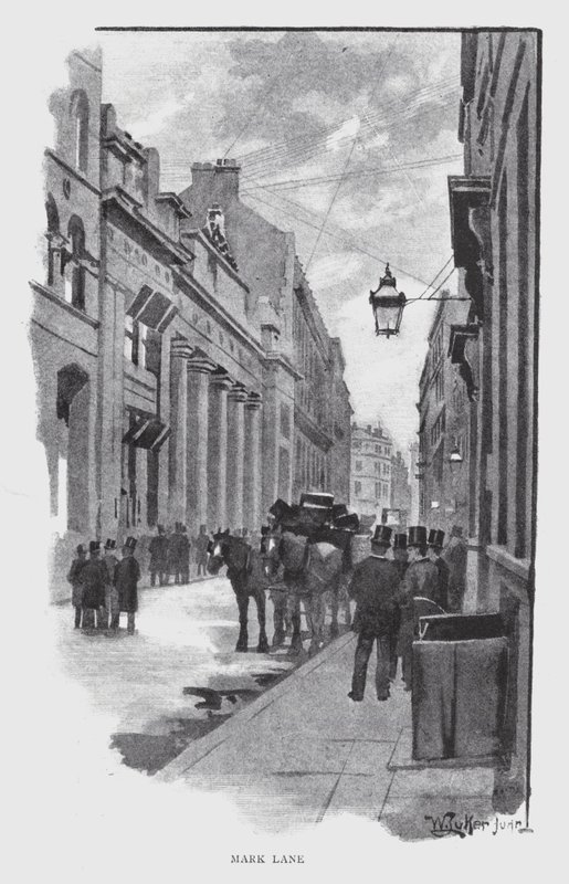 Mark Lane (litho) af William Luker