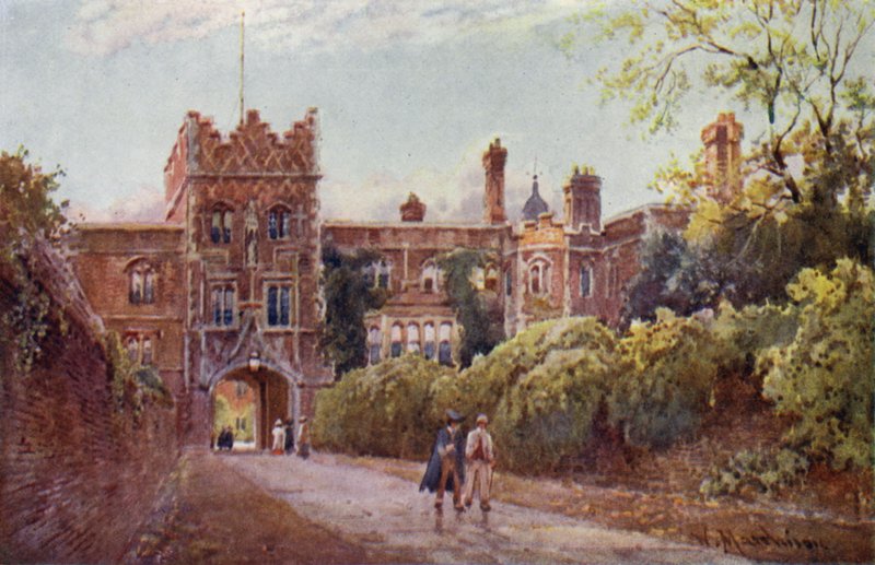 Gateway til Jesus College af William Matthison