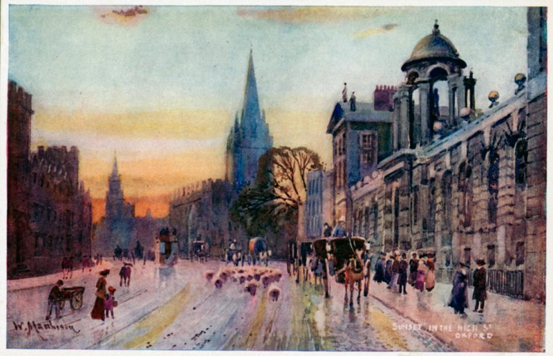 High Street, Oxford af William Matthison