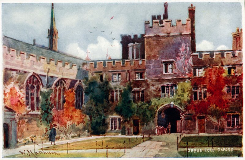Jesus College af William Matthison