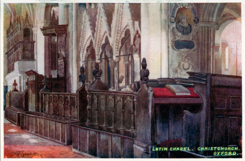 Latin Chapel, Christchurch Oxford af William Matthison