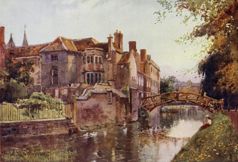 Queens College fra River Front af William Matthison