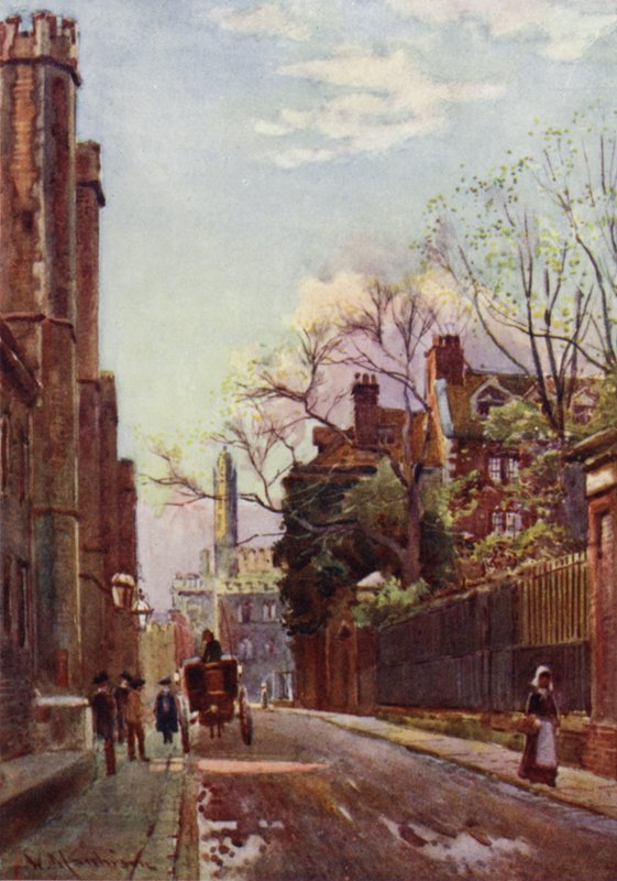 Queens Lane, stedet for den gamle Mill Street af William Matthison