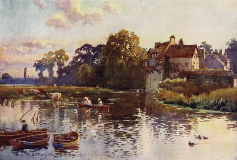 Granary on the Cam af William Matthison