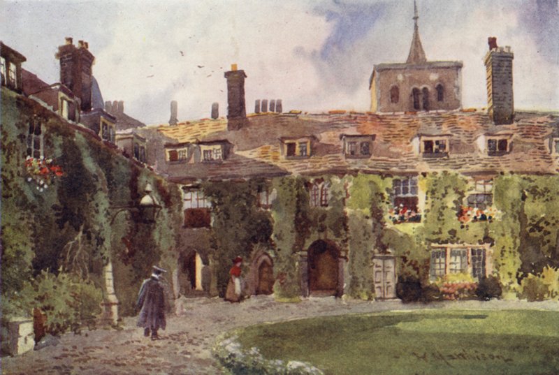 The Old Court, Corpus Christi College af William Matthison