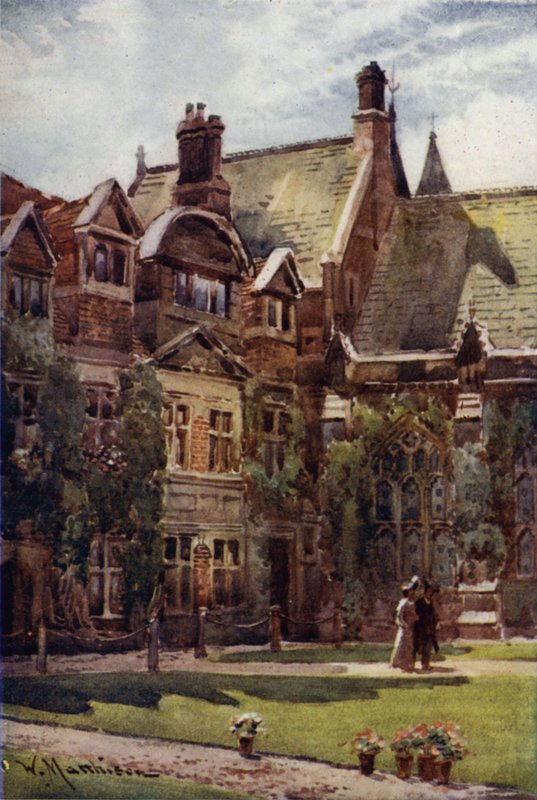 The Old Court, Pembroke College af William Matthison