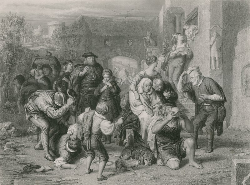 Menneskets syv aldre, som du kan lide det af William Mulready