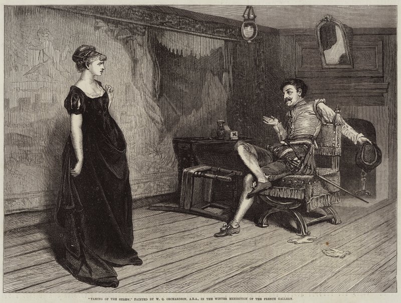 Tæmning af spidsmusen af William Quiller Orchardson