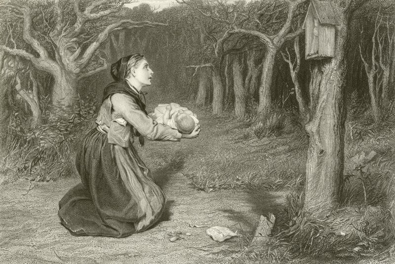 Helligdommen i skoven af William Quiller Orchardson