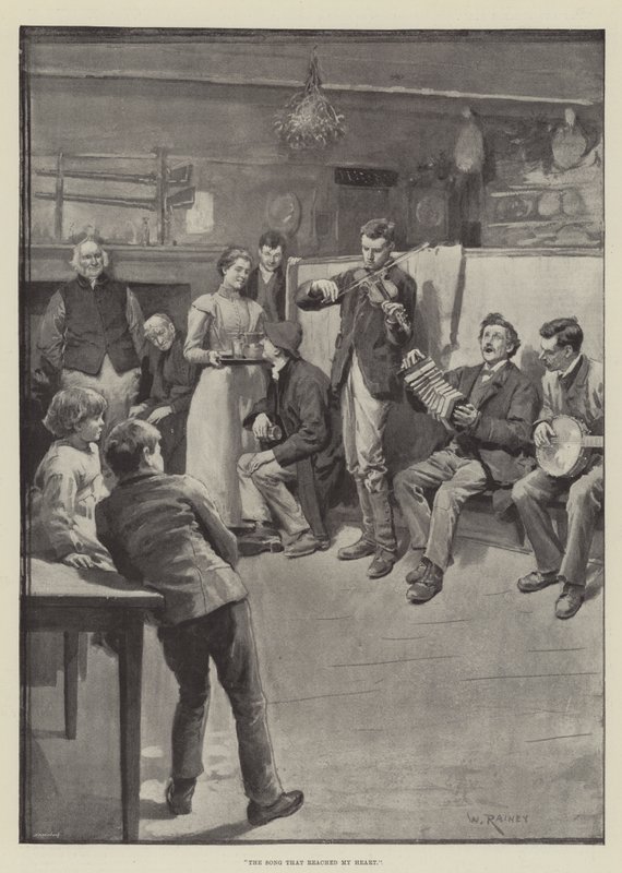 Sangen der nåede mit hjerte af William Rainey
