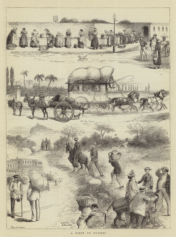 Et besøg i Hyeres af William Ralston