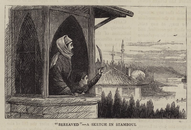 Bereaved, en Skitse i Stamboul af William Ralston