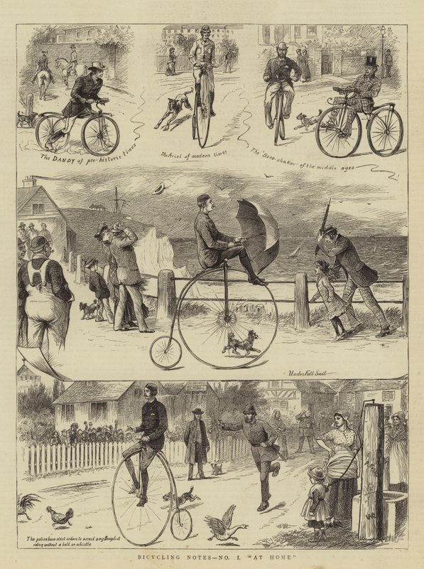 Cykelnotater, nej I, hjemme af William Ralston