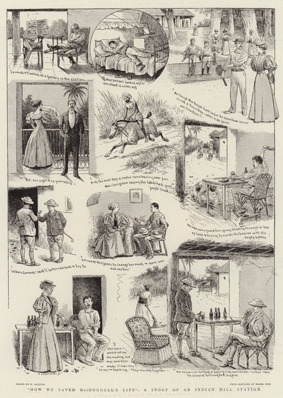 Hvordan vi reddede MacDougalls liv, en historie om en Indian Hill Station af William Ralston