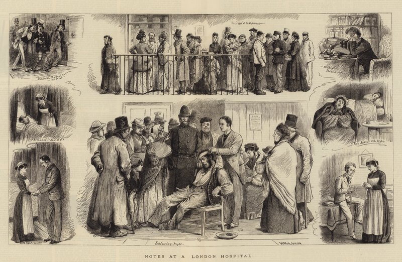 Notater på et hospital i London af William Ralston