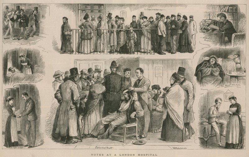Notater på et hospital i London af William Ralston