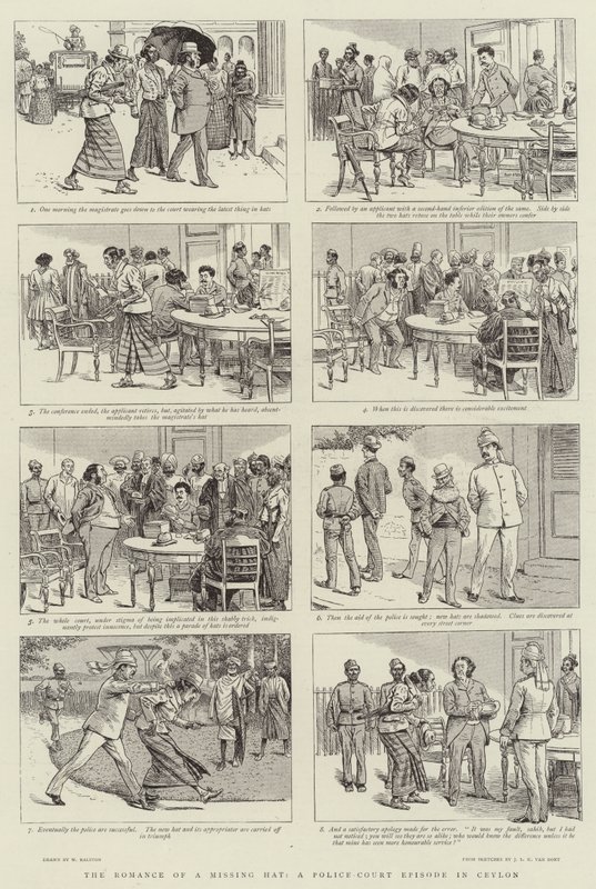 The Romance of a Missing Hat, en politiretsepisode på Ceylon af William Ralston