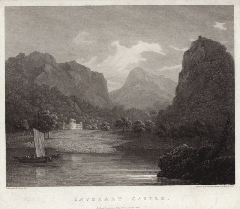 Inveraray Slot af William Scrope
