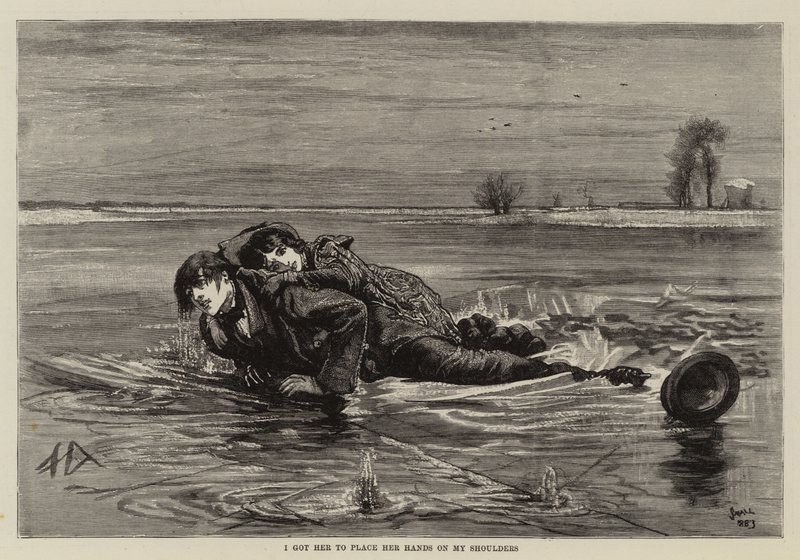 Illustration til Thirlby Hall, af W E Norris af William Small