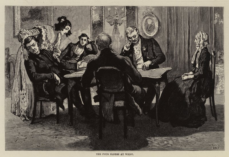 Illustration til Thirlby Hall, af W E Norris af William Small