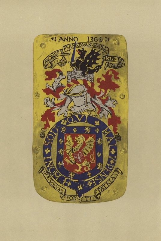 Sir Frank of Hale, ca. 1359-c 1376 (chromolitho) af William St John Hope