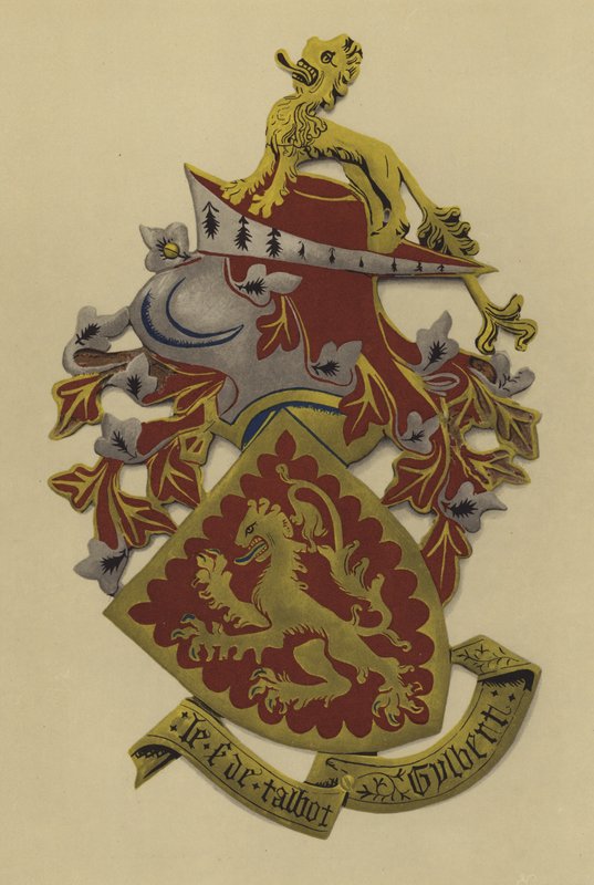 Sir Gilbert Talbot, lord Talbot, 1407-8-1419 (chromolitho) af William St John Hope