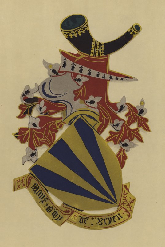 Sir Guy de Bryen, Lord Bryen, 1370-1390 (chromolitho) af William St John Hope