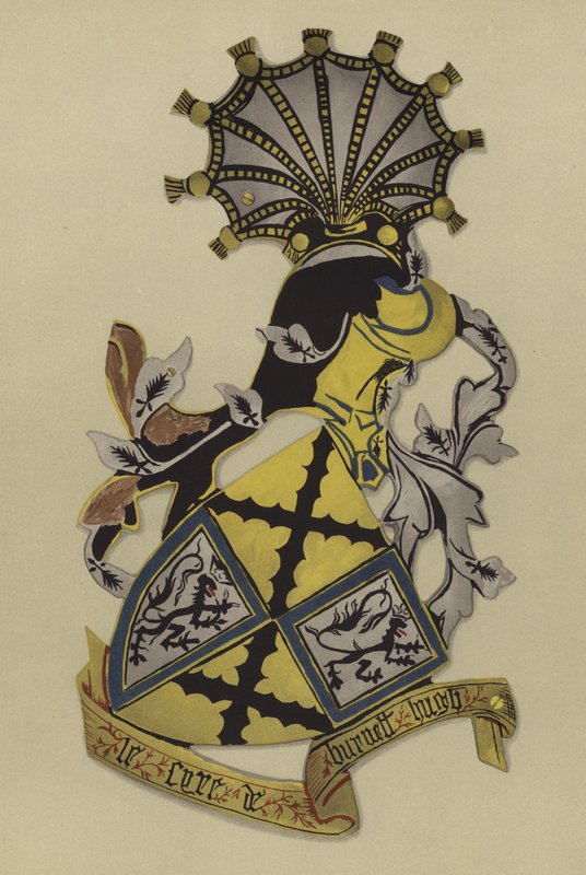 Sir Hugh Burnell, lord Burnell, 1406-1420 (chromolitho) af William St John Hope