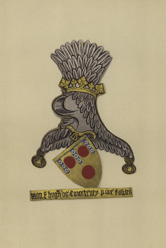 Sir Hugh Courtenay, 1348-1349 (chromolitho) af William St John Hope