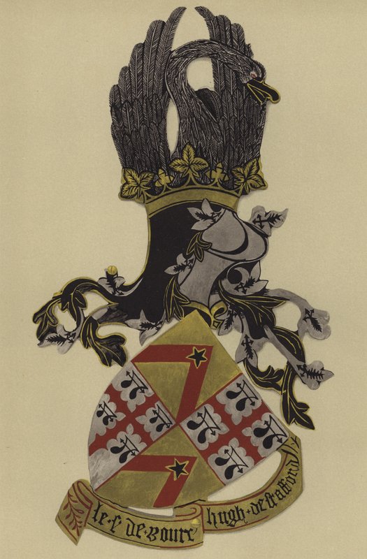 Sir Hugh Stafford, lord Bourchier, 1418 eller 19-1420 (chromolitho) af William St John Hope