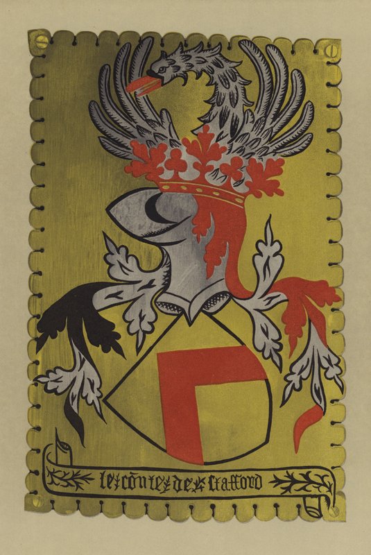 Sir Humphrey Stafford, jarl af Stafford, jarl og hertug af Buckingham, 1429-1460 (chromolitho) af William St John Hope