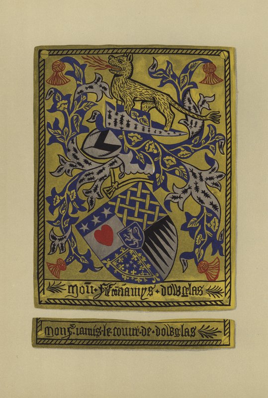 Sir James Douglas, jarl af Douglas og Avondale, 1461-1488 (chromolitho) af William St John Hope