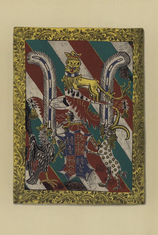 Sir John Beaufort, jarl af Kendal og jarl og hertug af Somerset, ca. 1440-1444 (chromolitho) af William St John Hope
