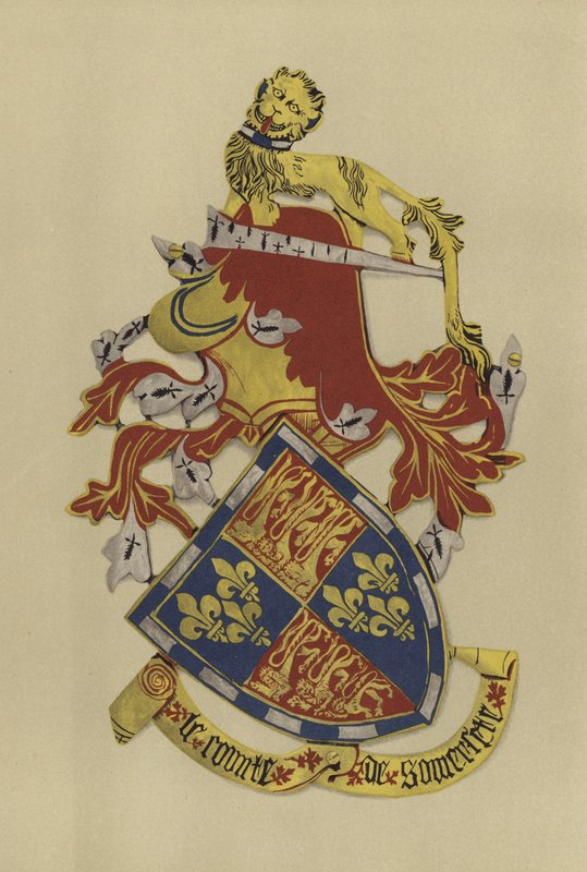 Sir John Beaufort, jarl af Somerset, 1397-1410 (chromolitho) af William St John Hope