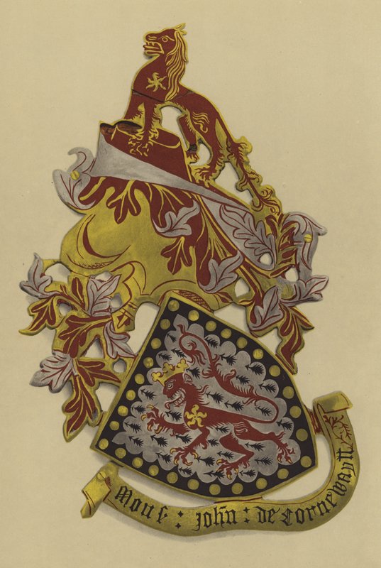 Sir John Cornwall, lord Fanhope, 1409-10-1443 (chromolitho) af William St John Hope