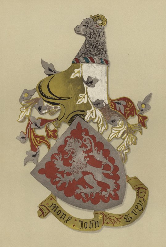 Sir John Grey, jarl af Tankerville, ca. 1419-1421 (chromolitho) af William St John Hope
