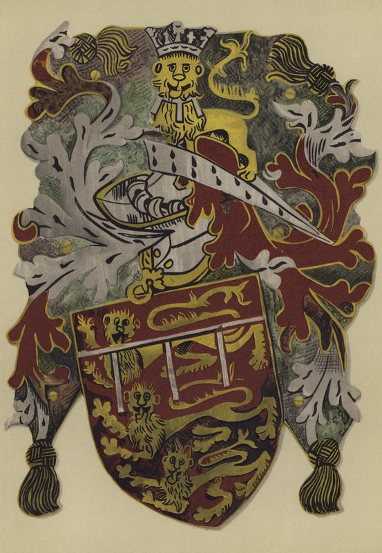 Sir John Mowbray, jarl af Surrey og Warenne, hertug af Norfolk og jarl marskal, 1472-1475-6 (chromolitho) af William St John Hope