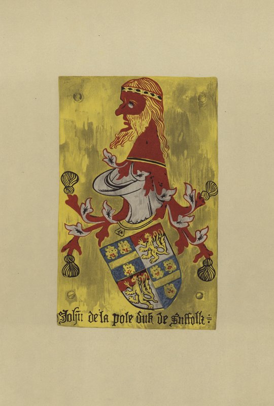 Sir John de la Pole, hertug af Suffolk, ca. 1472-1491 (chromolitho) af William St John Hope