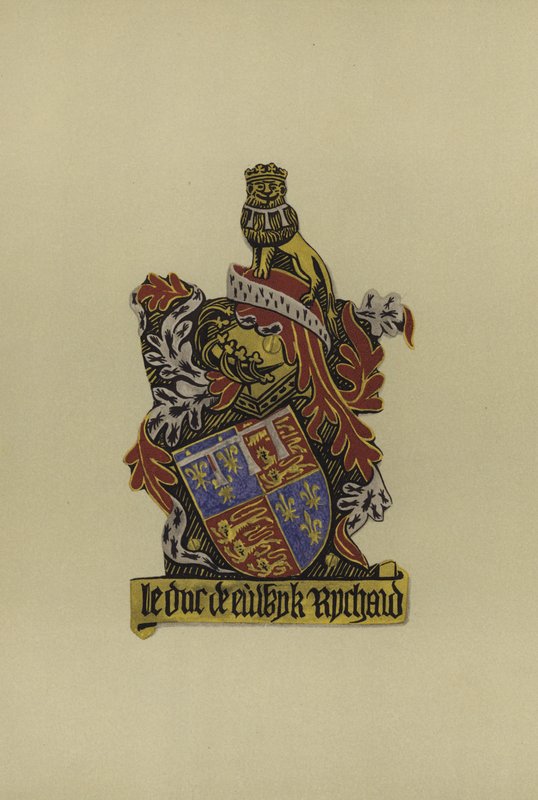Sir Richard Plantagenet, hertug af York, 1475-1483 (chromolitho) af William St John Hope