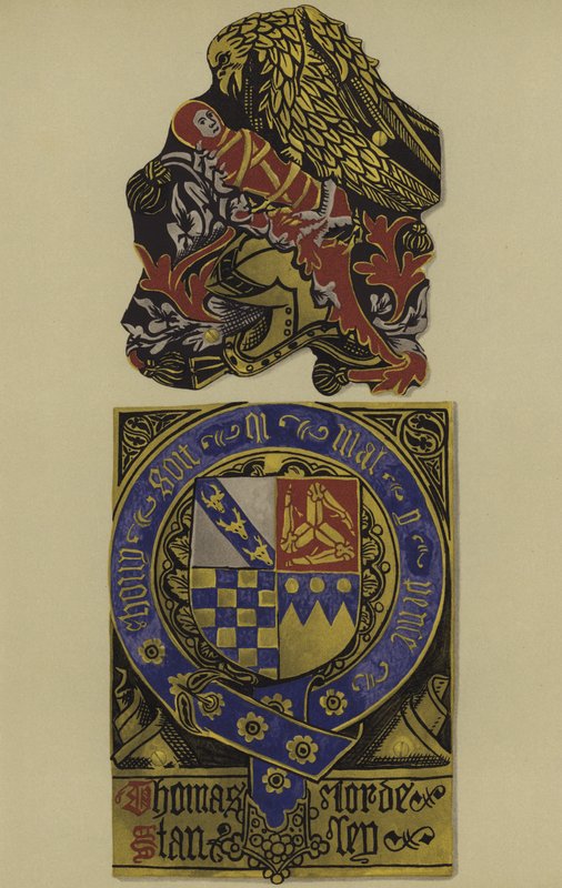 Sir Thomas Stanley, lord Stanley, jarl af Derby, 1483-1504 (chromolitho) af William St John Hope