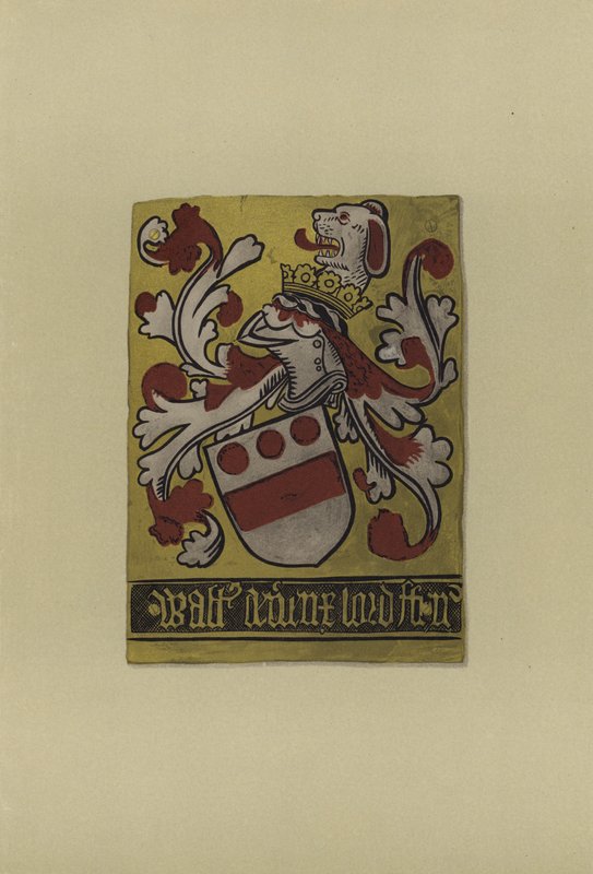 Sir Walter Devereux, Lord Ferrers, 1470-1485 (chromolitho) af William St John Hope