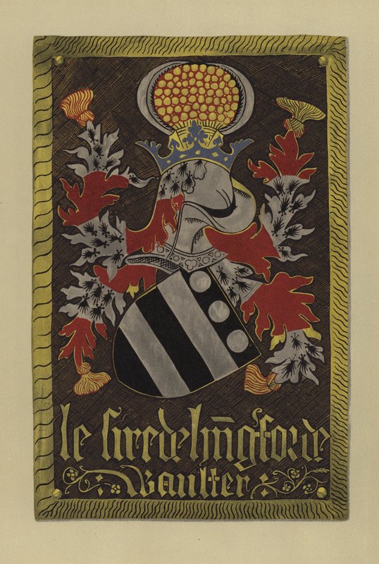 Sir Walter Hungerford, lord Hungerford, 1421-1449 (chromolitho) af William St John Hope