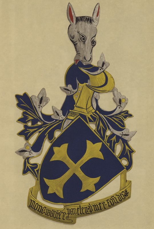 Sir Walter Paveley, 1348-1375 (chromolitho) af William St John Hope