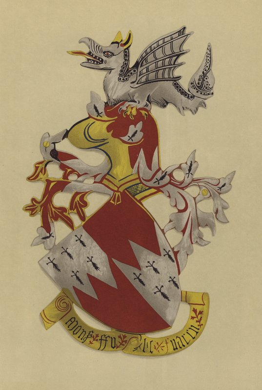 Sir William Fitzwaryn, ca. 1360-1361 (chromolitho) af William St John Hope