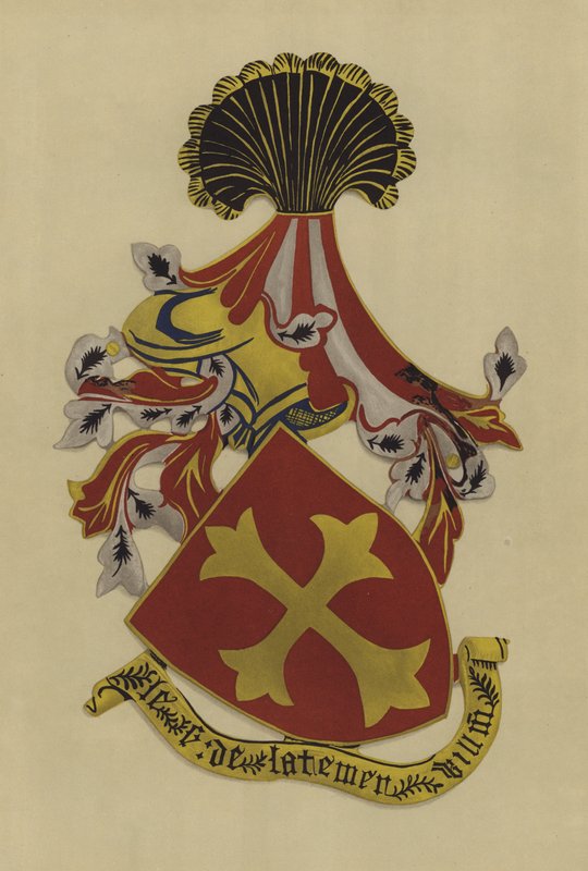 Sir William Latimer, lord Latimer, 1361-1381 (chromolitho) af William St John Hope