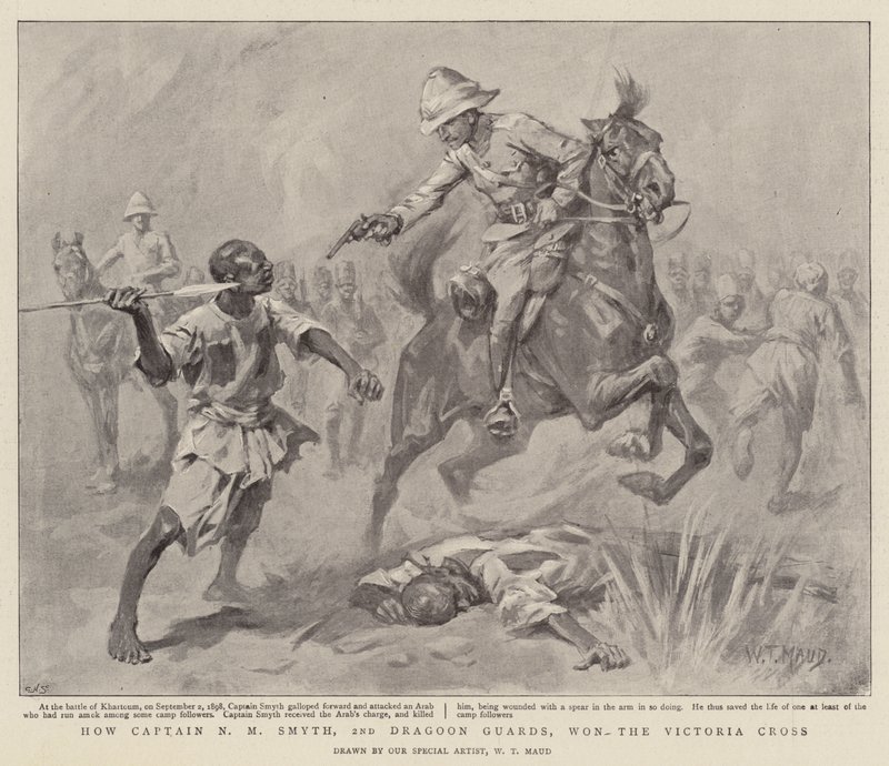 Hvordan kaptajn N M Smyth, 2nd Dragoon Guards, vandt Victoria Cross af William T. Maud