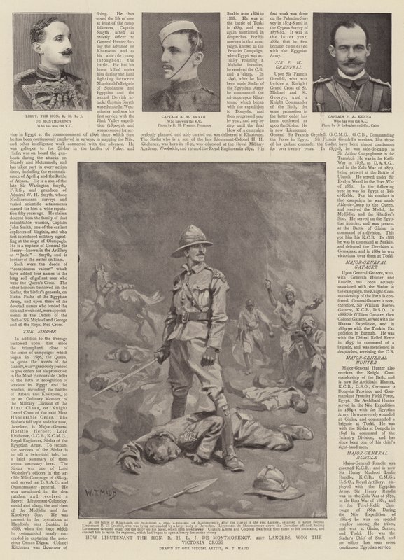 Hvordan løjtnant R H L L J De Montmorency, 21st Lancers, vandt Victoria Cross af William T. Maud