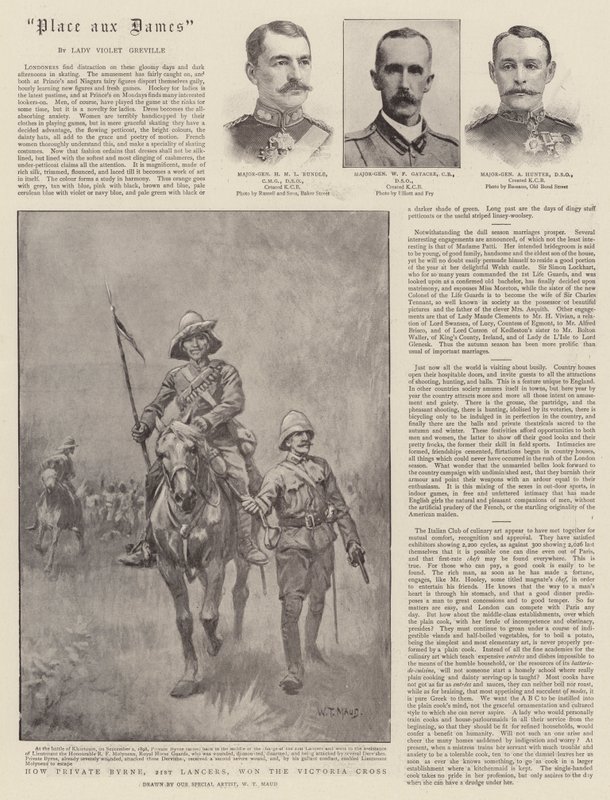 Hvordan Private Byrne, 21st Lancers, vandt Victoria Cross af William T. Maud