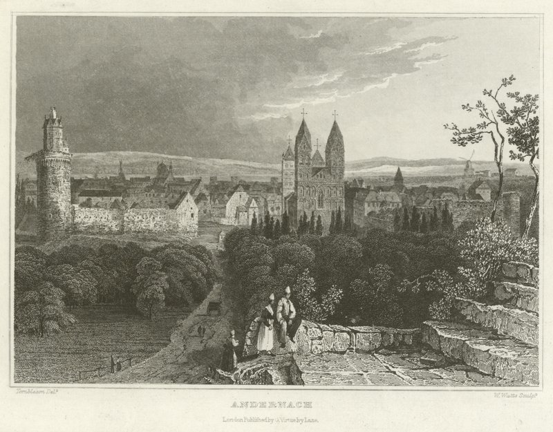 Andernach af William Tombleson
